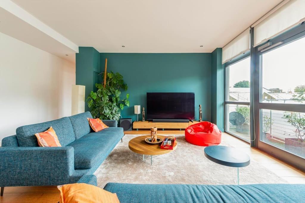 런던 Luxurious Flat Sunny, Quiet, Design, Lift, Balcony 아파트 외부 사진