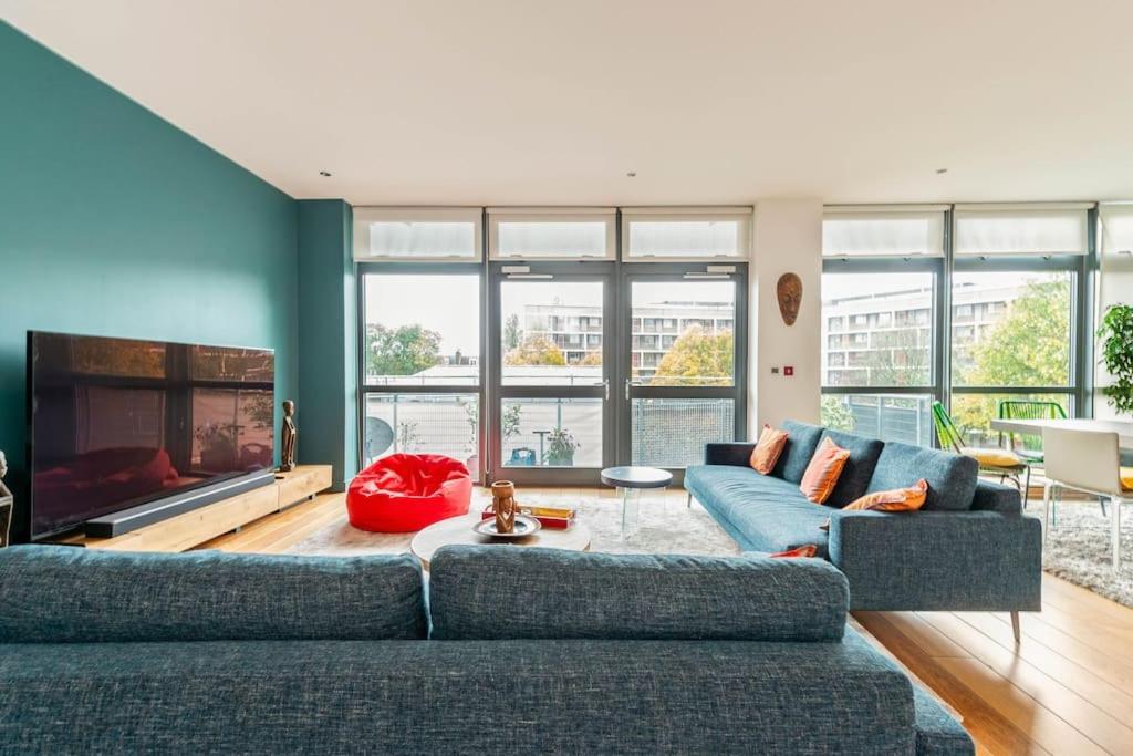 런던 Luxurious Flat Sunny, Quiet, Design, Lift, Balcony 아파트 외부 사진